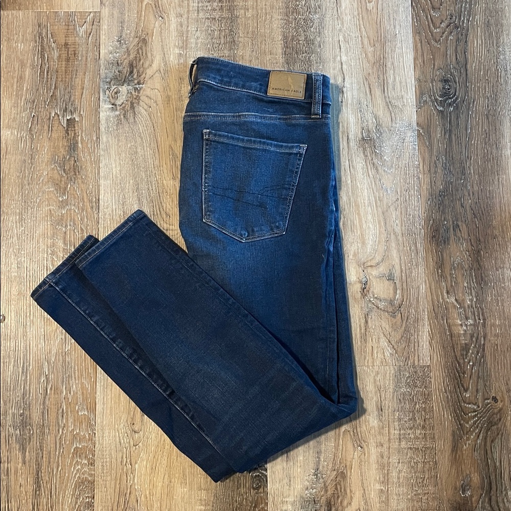 American Eagle Outfitters Dark Blue Dream Jeans